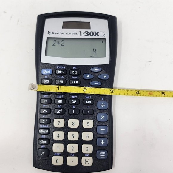 Texas Instruments TI-30X IIS Scientific‎ Calculator Solar W/ Cover Working - Picture 5 of 7